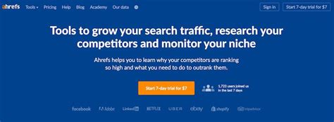 ahref traffic checker